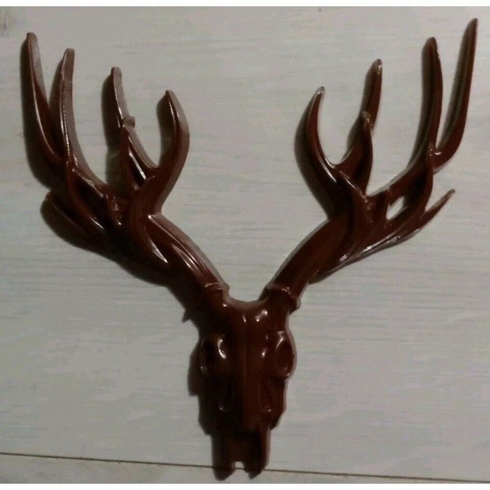 Homemade Deer Skull Wall Plaque Home Decor Unique Gift Man Cave New